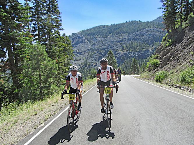 Ebbetts Pass East Bike Climb - PJAMM Cycling