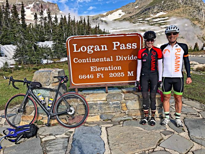 Logan Pass East Bike Climb - PJAMM Cycling