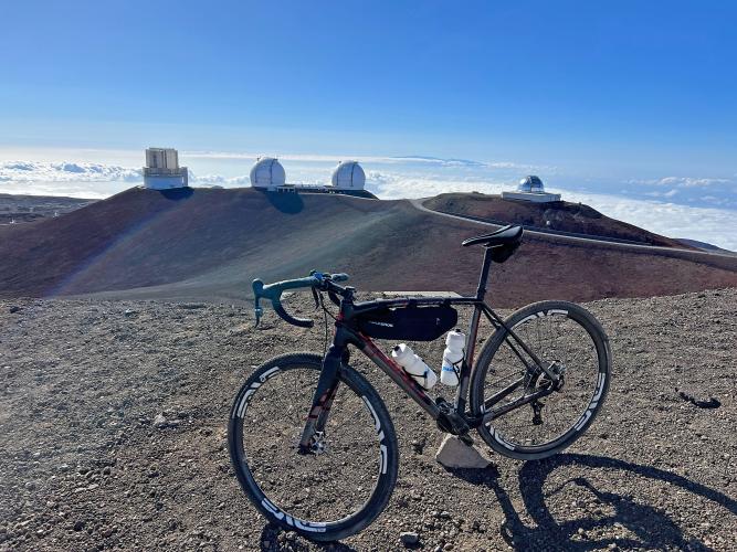 Mauna Kea Gravel Route Bike Climb - PJAMM Cycling
