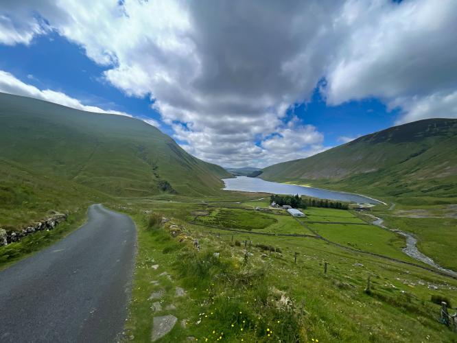 The Wall of Talla Bike Climb - PJAMM Cycling