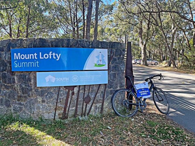 Mount Lofty (via Crafers Bikeway) Bike Climb - PJAMM Cycling
