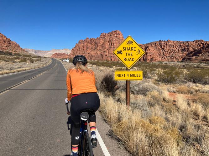 Snow Canyon Bike Climb - PJAMM Cycling