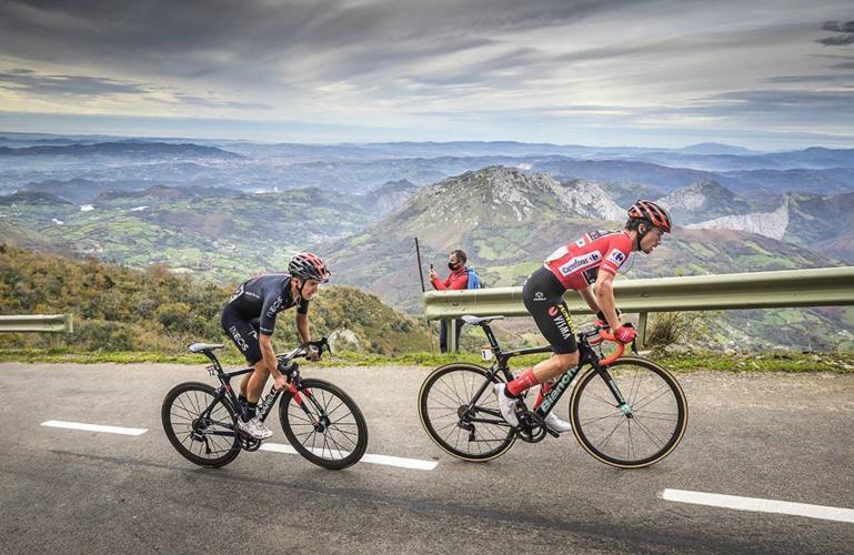 Vuelta a España Stage 17 Bike Climb - PJAMM Cycling
