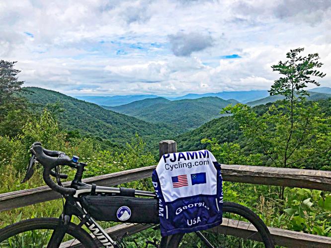 Hogpen Gap East Bike Climb - PJAMM Cycling