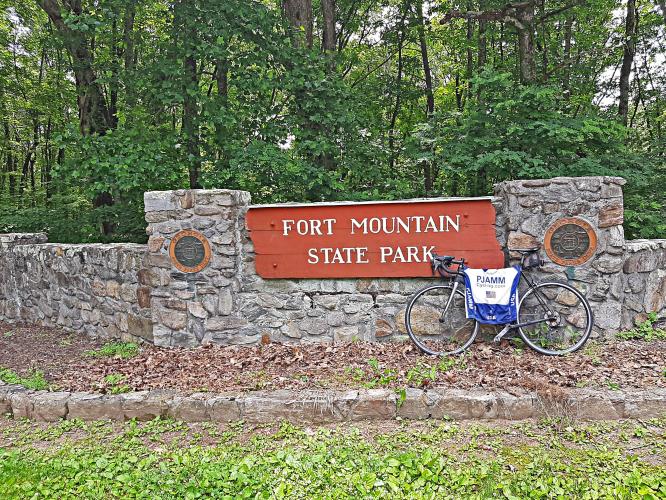 Fort Mountain West Bike Climb - PJAMM Cycling