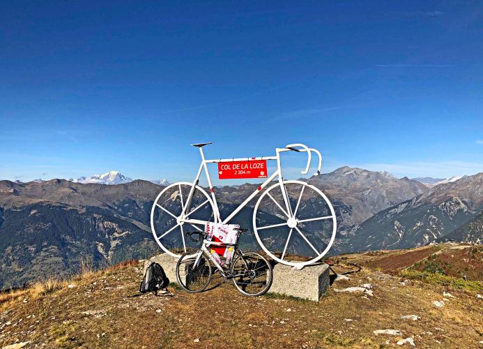 Col de la Loze (2023 TdF Stage 17) Bike Climb - PJAMM Cycling