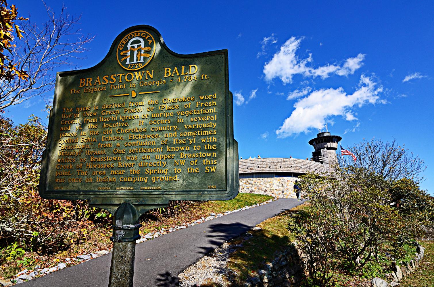 Climbing Brasstown Bald, GA by bike cycling data and info