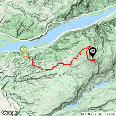 Climbing Larch Mountain., OR by bike - cycling data and info