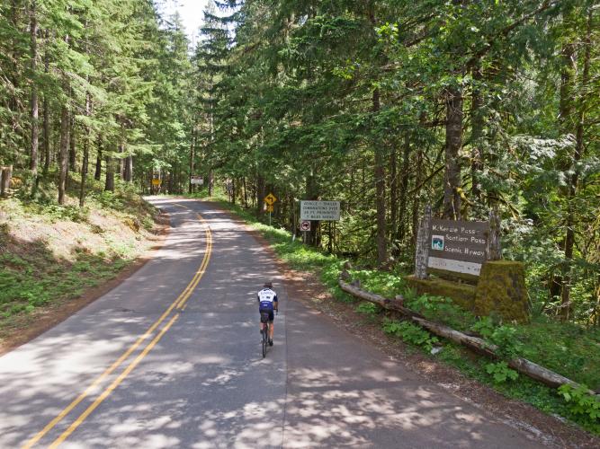 Mckenzie pass bike clearance ride