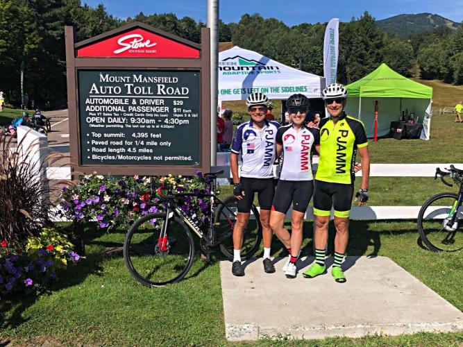 Race to the Top of Vermont (Mt. Mansfield) Bike Climb - PJAMM Cycling