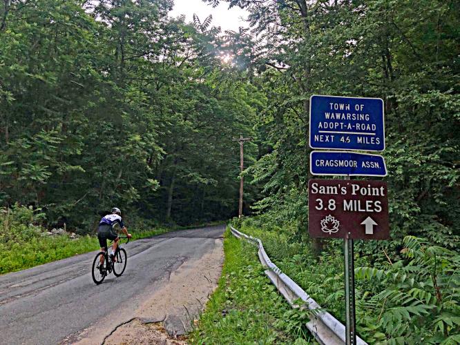 Sam's Point Road Bike Climb - PJAMM Cycling