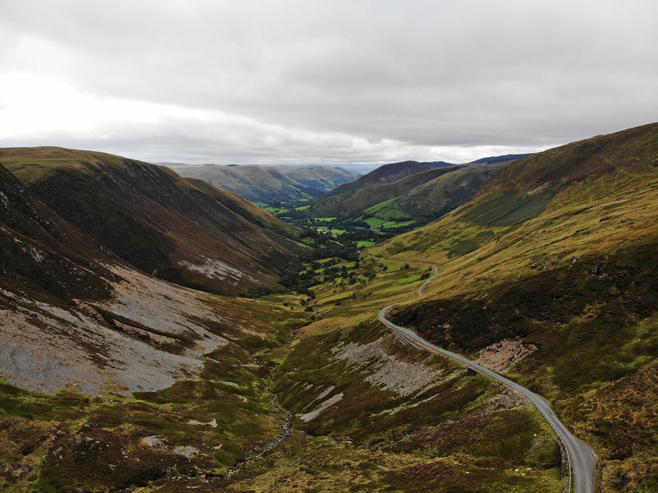 Climbing Bwlch y Groes, Great Britain by road bike cycling data and info